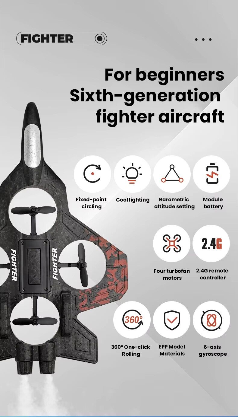 Buy Rc Remote Drone Glider Flying Toy With Light Jet Airplane 2.4G EPP Stunt kids Remote Control Foam Fighter Plane samstoy.in Sams toy world shop in Ahmedabad Gujarat 