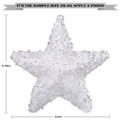 Buy Five-Pointed Star Christmas Ornaments,4pc Set Christmas Decorations for Trees Hanging Ornaments, Wedding Party Holiday Decorations White | sams toy world Sam's Toy World  Sams toy world shop in Ahmedabad Gujarat 