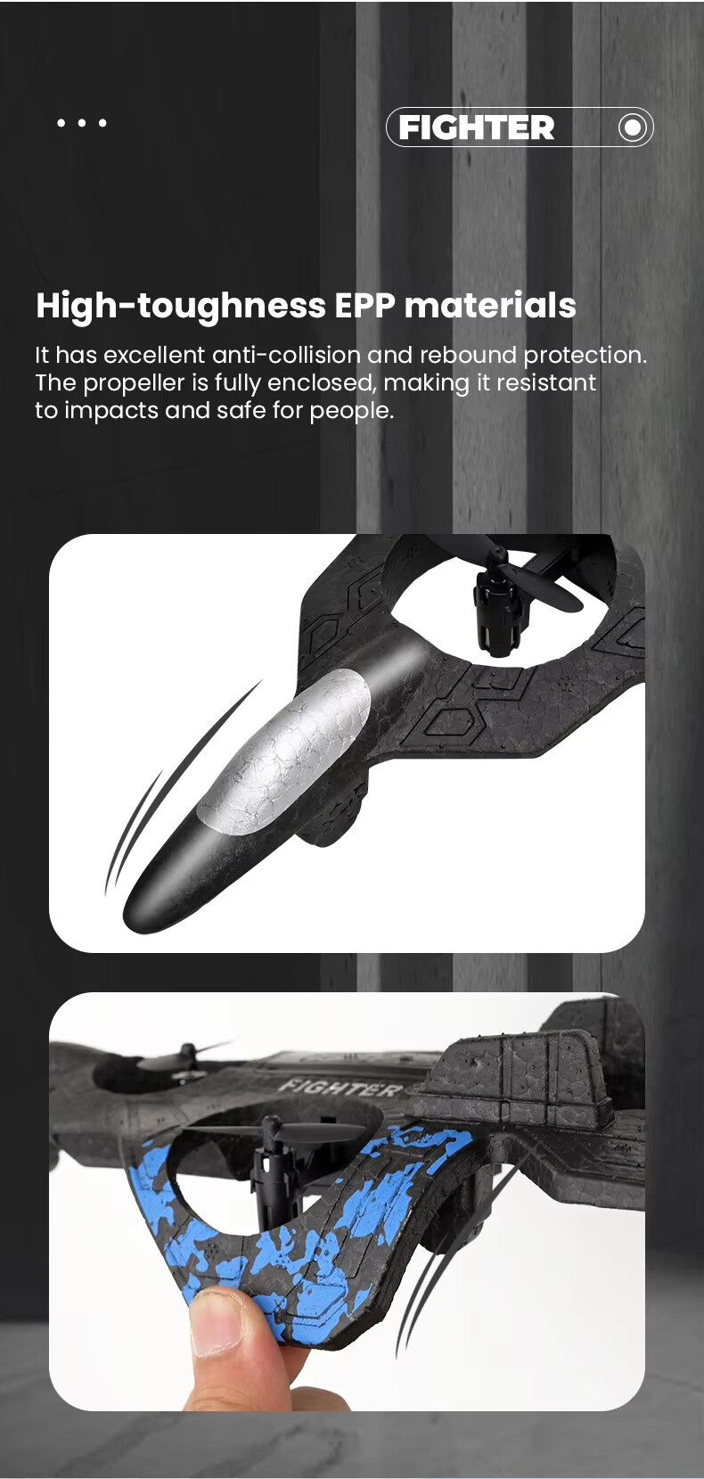 Buy Rc Remote Drone Glider Flying Toy With Light Jet Airplane 2.4G EPP Stunt kids Remote Control Foam Fighter Plane samstoy.in Sams toy world shop in Ahmedabad Gujarat 