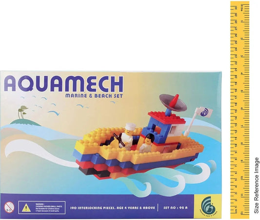 Buy Marine &Beach Set |190 Interlocking Pieces|Age:4 years &Above| Sams Toy world ahmedabad gujarat samstoy.in Sams toy world shop in Ahmedabad Gujarat