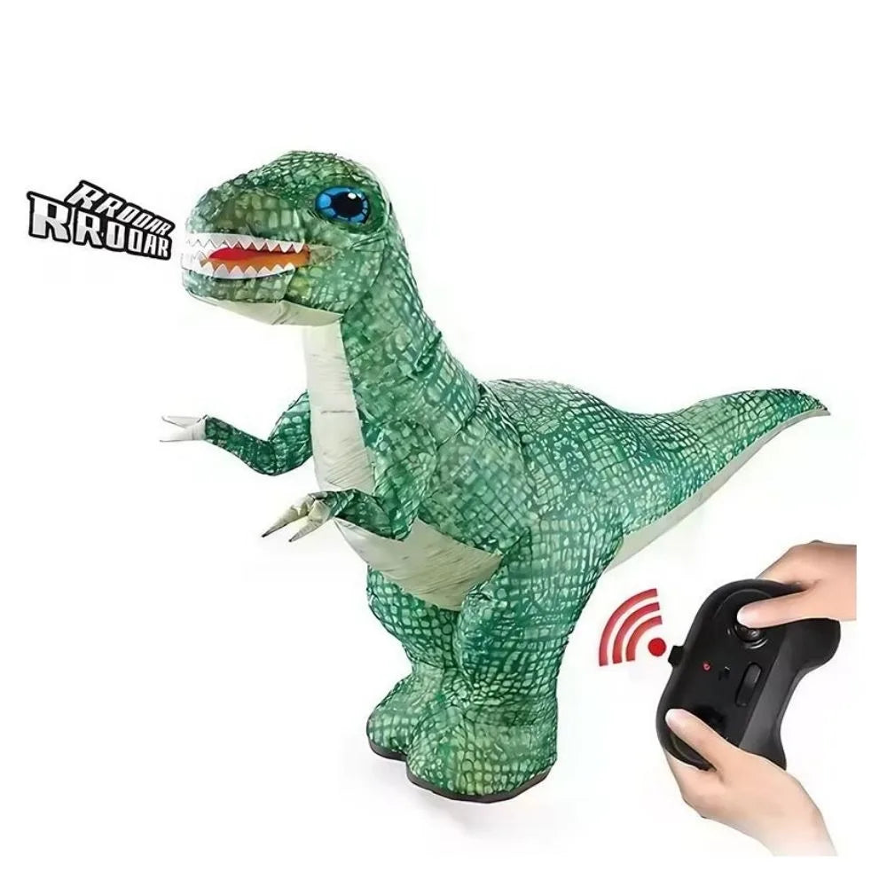 New Remote Control Inflatable Dinosaur Toy | 6-Channel Remote Control | 30m Range | Realistic Electric Dinosaur | Kids Toy