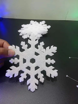 Buy Christmas Hanging Snowflakes Tree Decoration, Wall Tree Hanging Ornaments  6 Pcs | sams toy world Sam's Toy World  Sams toy world shop in Ahmedabad Gujarat 