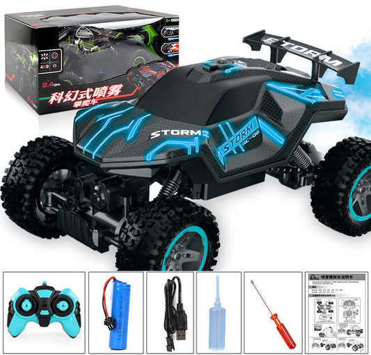 Rock Crawler Jumbo-sized Sam's Toy World 2.4G Electric Remote Control Toy Drift Climbing Car in blue, for ages 8 and up
