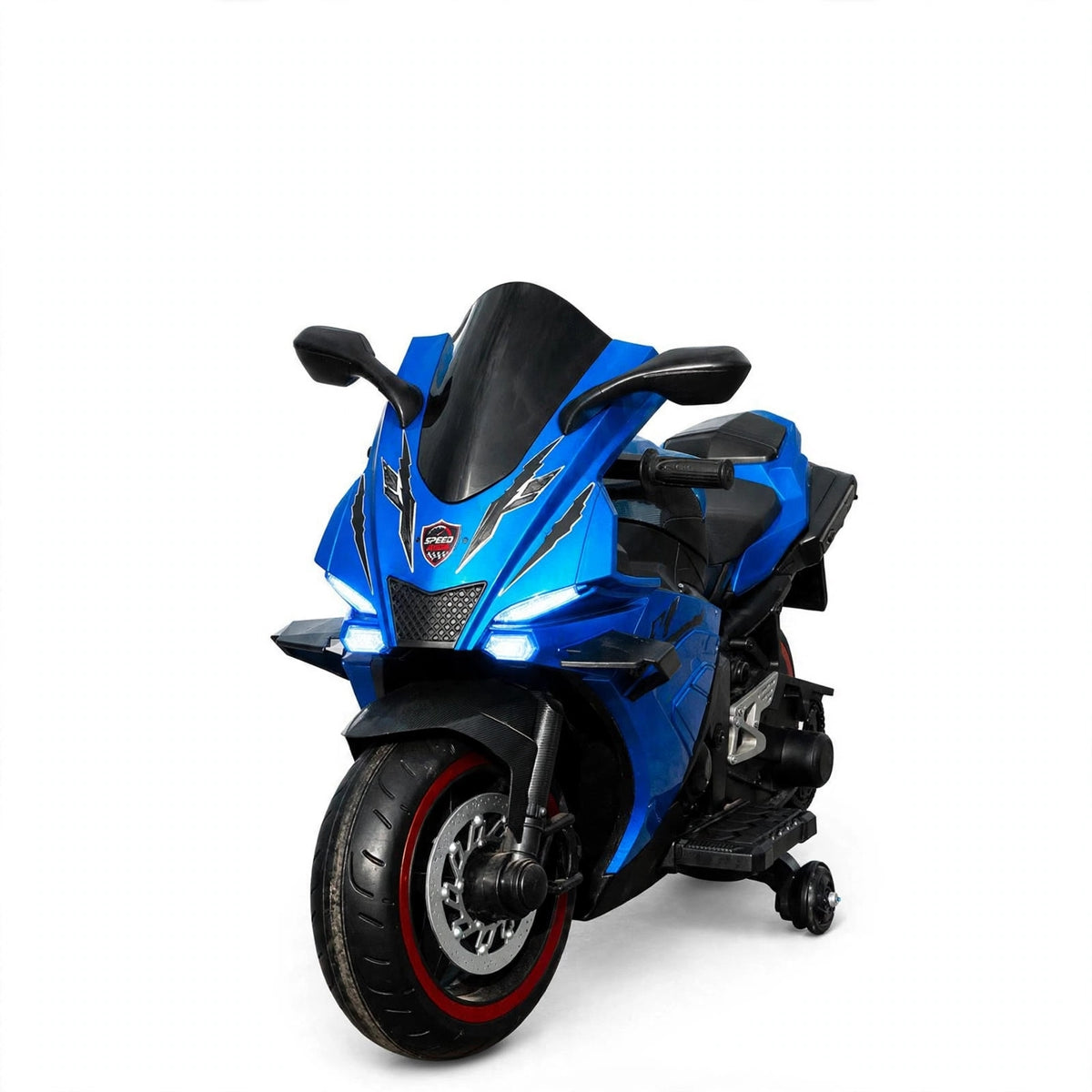 Kids Bike Electric rechargeable ride on children bike by Sam's Ahmedabad in blue for ages 3-7 from Sam's Toy World