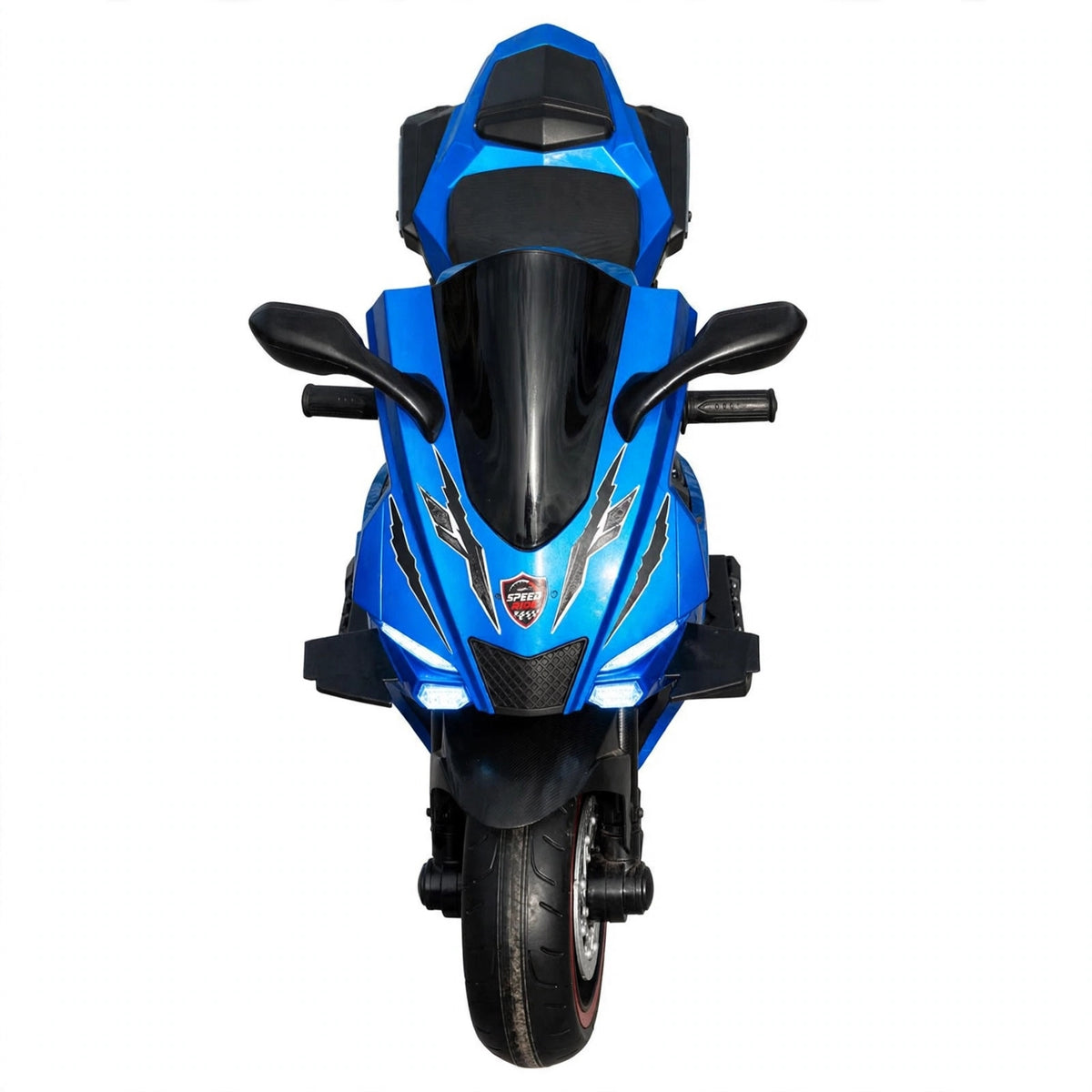 Kids Bike Electric rechargeable ride on children bike by Sam's Ahmedabad in blue for ages 3 and up by Sam's Toy World