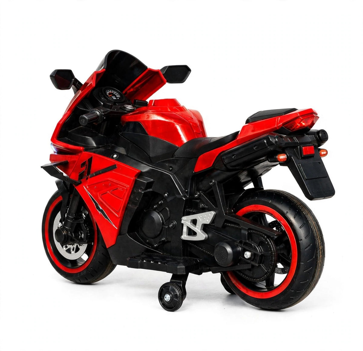 Kids Bike Electric rechargeable ride on children bike by Sam's Ahmedabad in red for ages 3 to 8 from Sam's Toy World