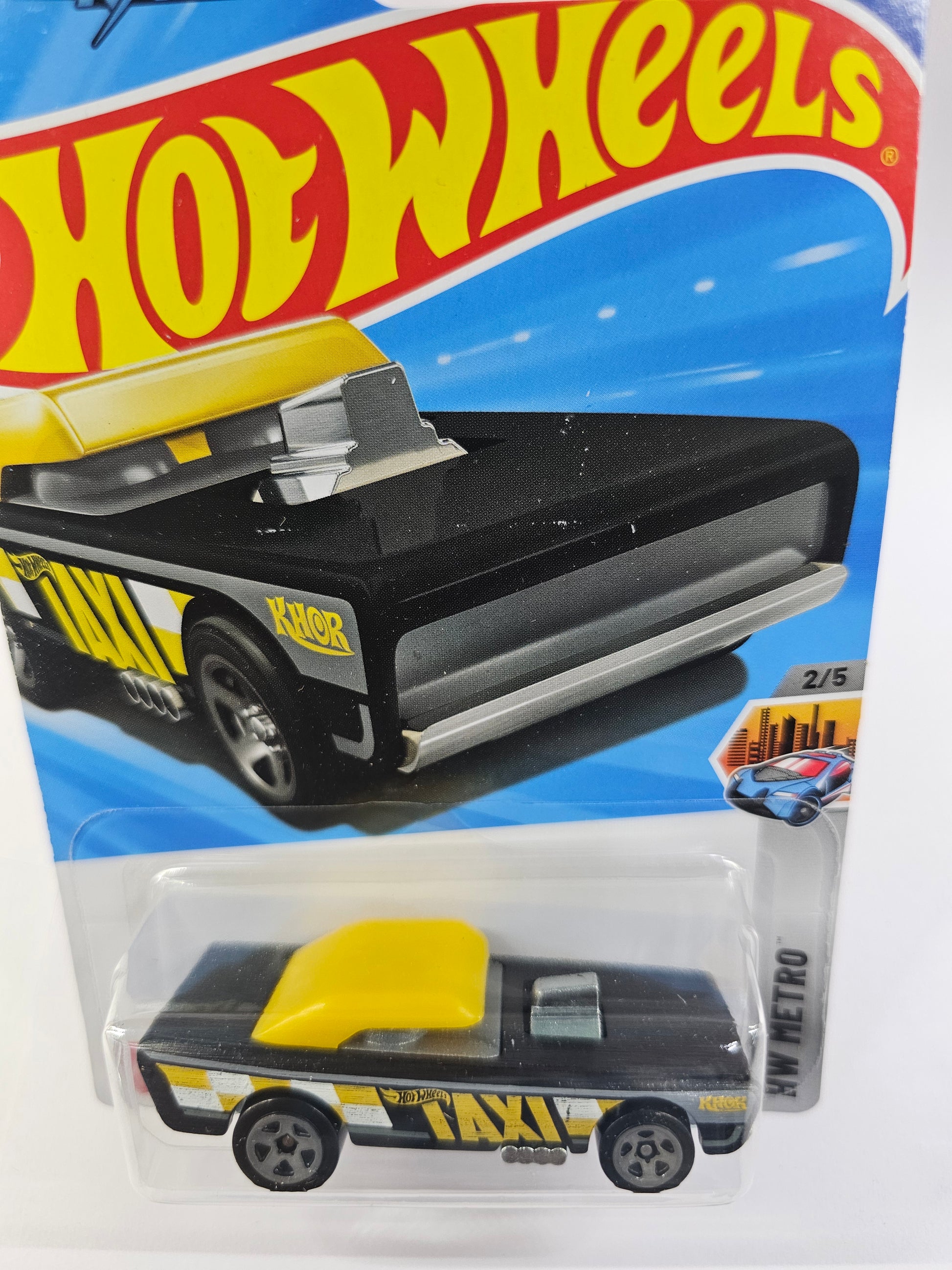 Hot Wheels black and yellow taxi car toy in packaging buy Hot Wheels cars online India SAMS TOY WORLD