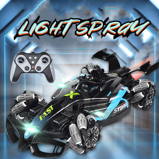 F1 Spray Remote Control Car in Black with Drift Action for Ages 5 and Up from Sam's Toy World