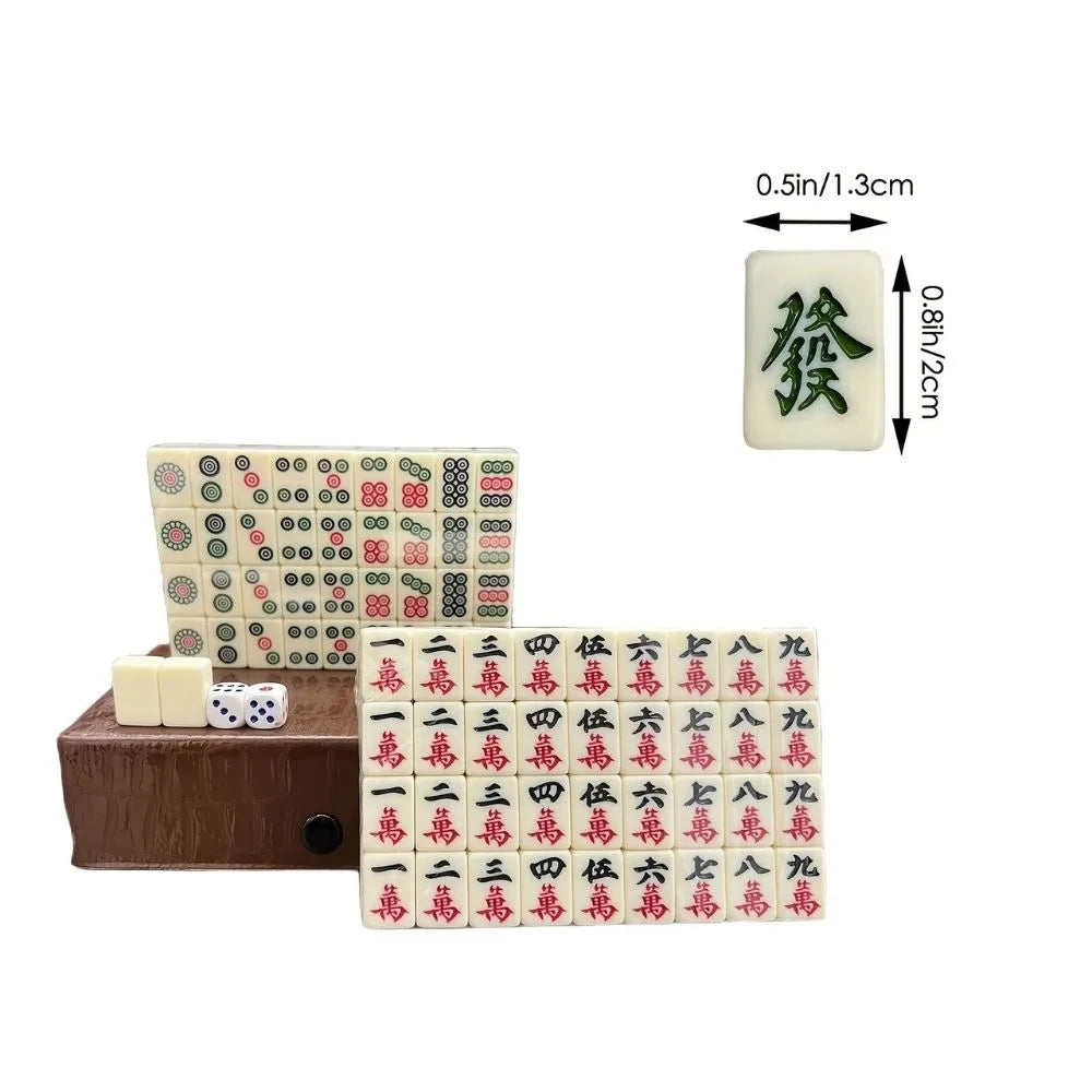 Mah jongg games in Ahmedabad by Sam's Toy with colorful tiles and dice, top view, for family fun