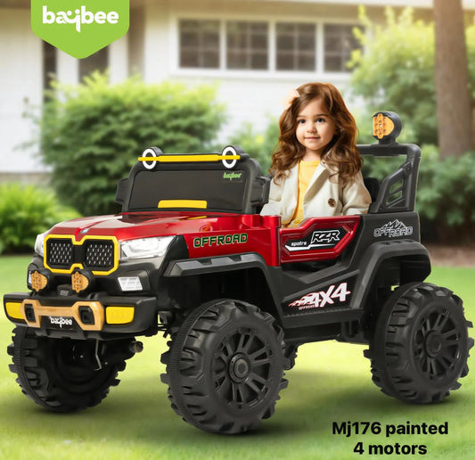 Rechargeable Ride-On Jeep for Kids with 5 years warranty and Made in Ahmedabad Gujarat from Sams Toy