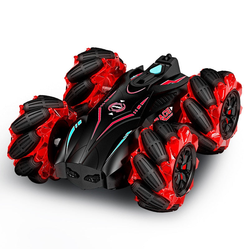Remote Control Car Toy Gesture Induction Drift Electric Tumbling in red for ages 5 and up from Sam's Toy World
