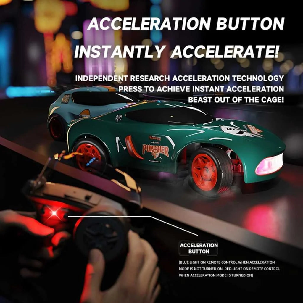 Smallest RC drift car online hotwheel size 1:64 at Sam's Toy, showcasing vibrant colors and remote control features