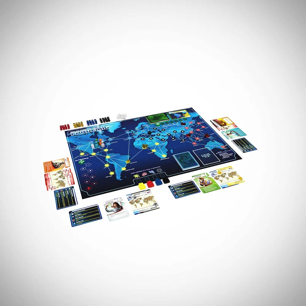 Cooperative board game from Sam's Toy World Ahmedabad, colorful map layout, for strategic gameplay with friends