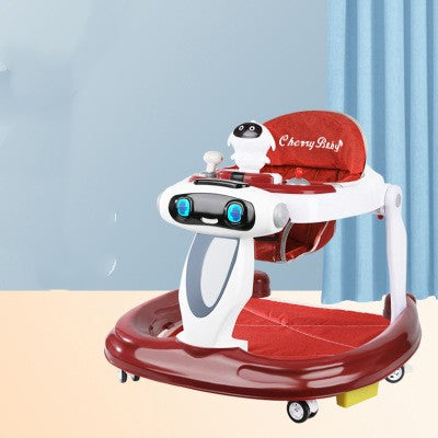 Cherry Bird Baby Walker in Red with Fun Toy and Suitable for Infants from 6 Months at Sam's Toy World Ahmedabad