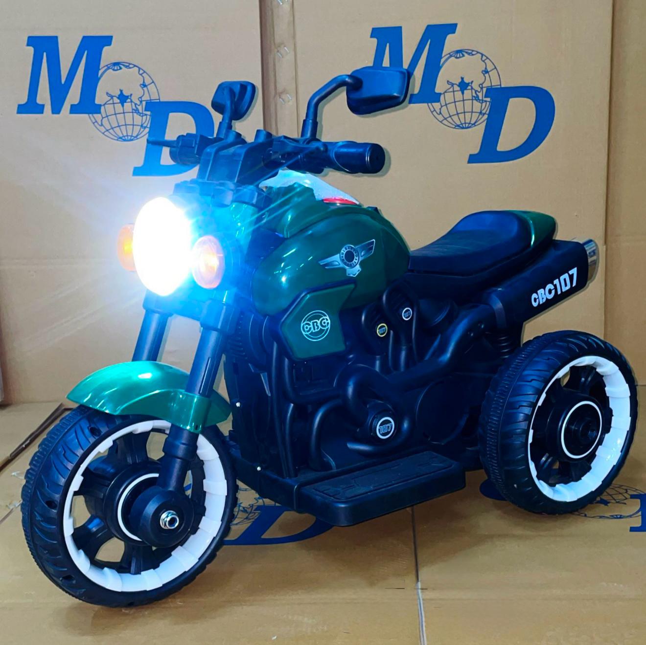Battery operated sports bike for kids with bright headlights, available for ₹2499 only at Sam’s Toy World Ahmedabad