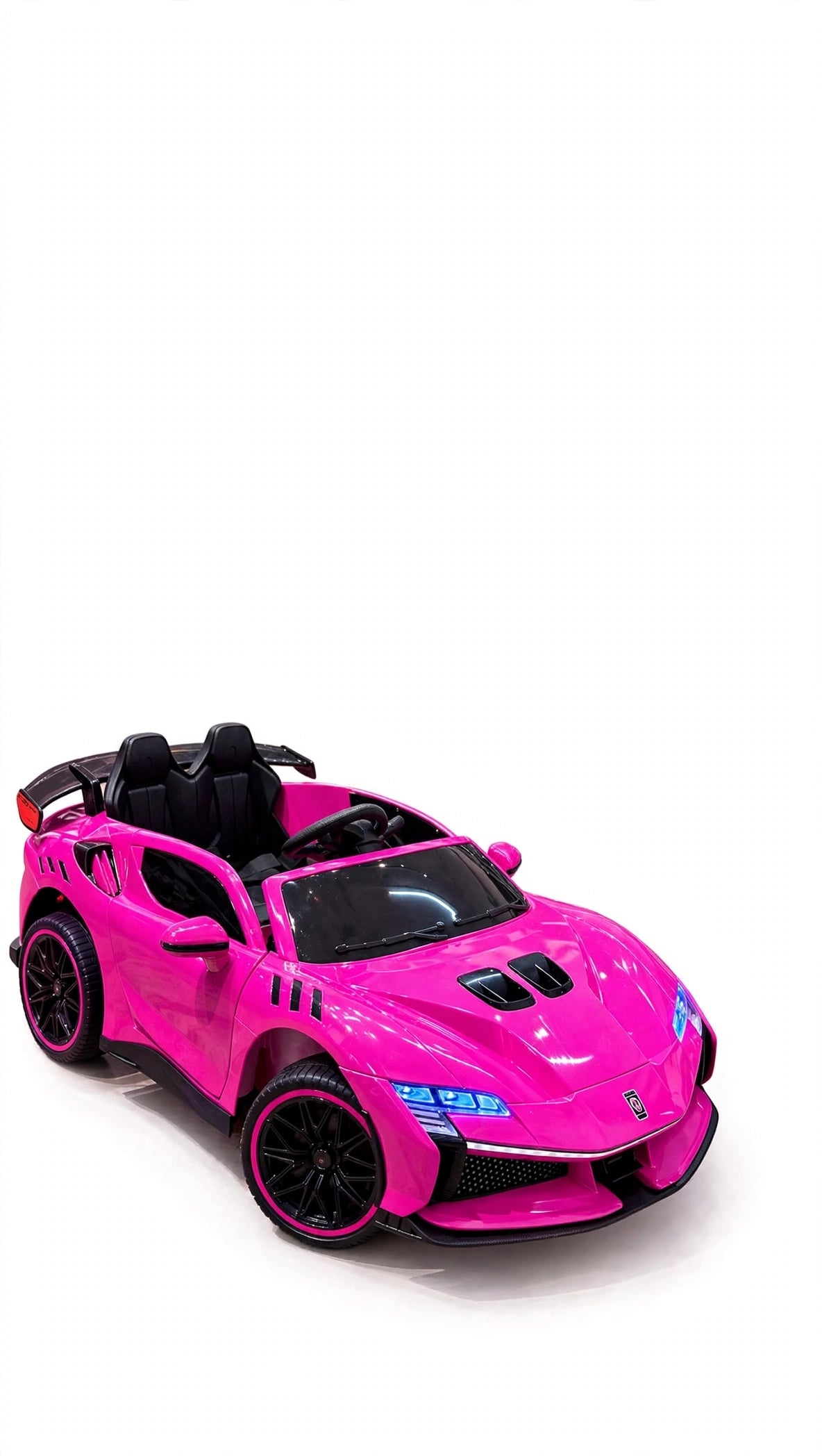 Kids Ferrari Rechargeable Electric Ride on kids car by Sam's Toy World Ahmedabad in pink for ages 3-7