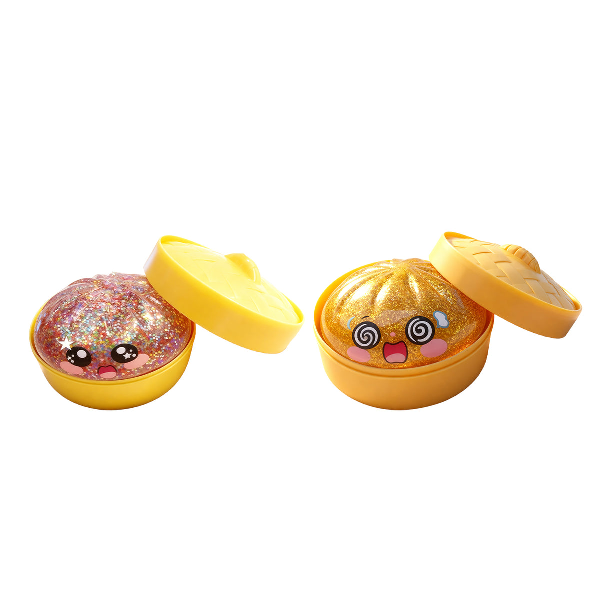 Colorful glittery squeeze stress toy at Sam's Toy World Ahmedabad, perfect for stress relief and sensory play