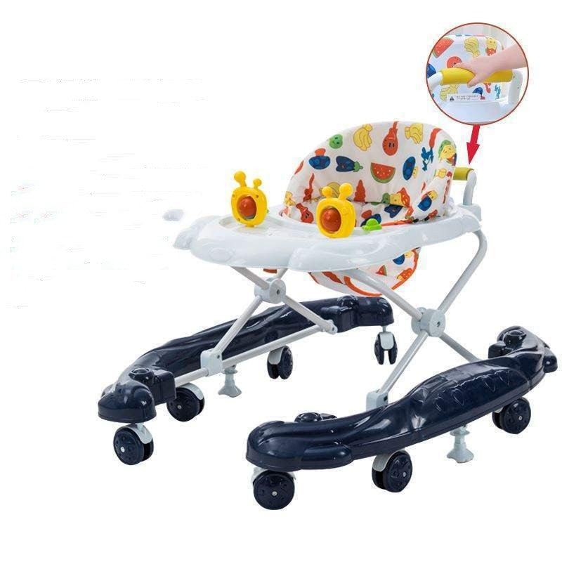 Baby walker in colorful design with wheels for infants by Sam's Toy World, ideal for ages 6 to 18 months, located in Ahmedabad.