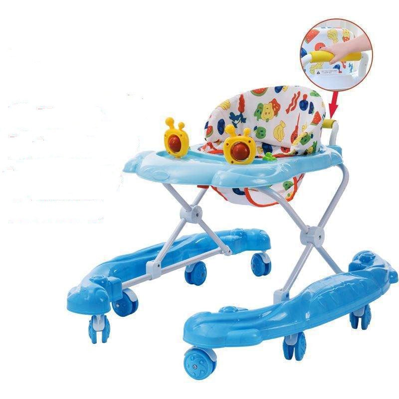 Baby Walker in Blue with Fun Toys for Infants, perfect for ages 6 months and up from Sam's Toy World Ahmedabad