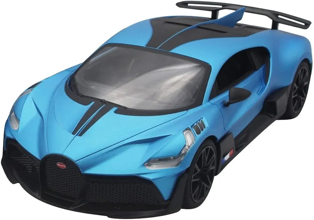 Blue Bugatti Chiron Scale model rc cars remote control car for ages 8 and up from Sam's Toy World