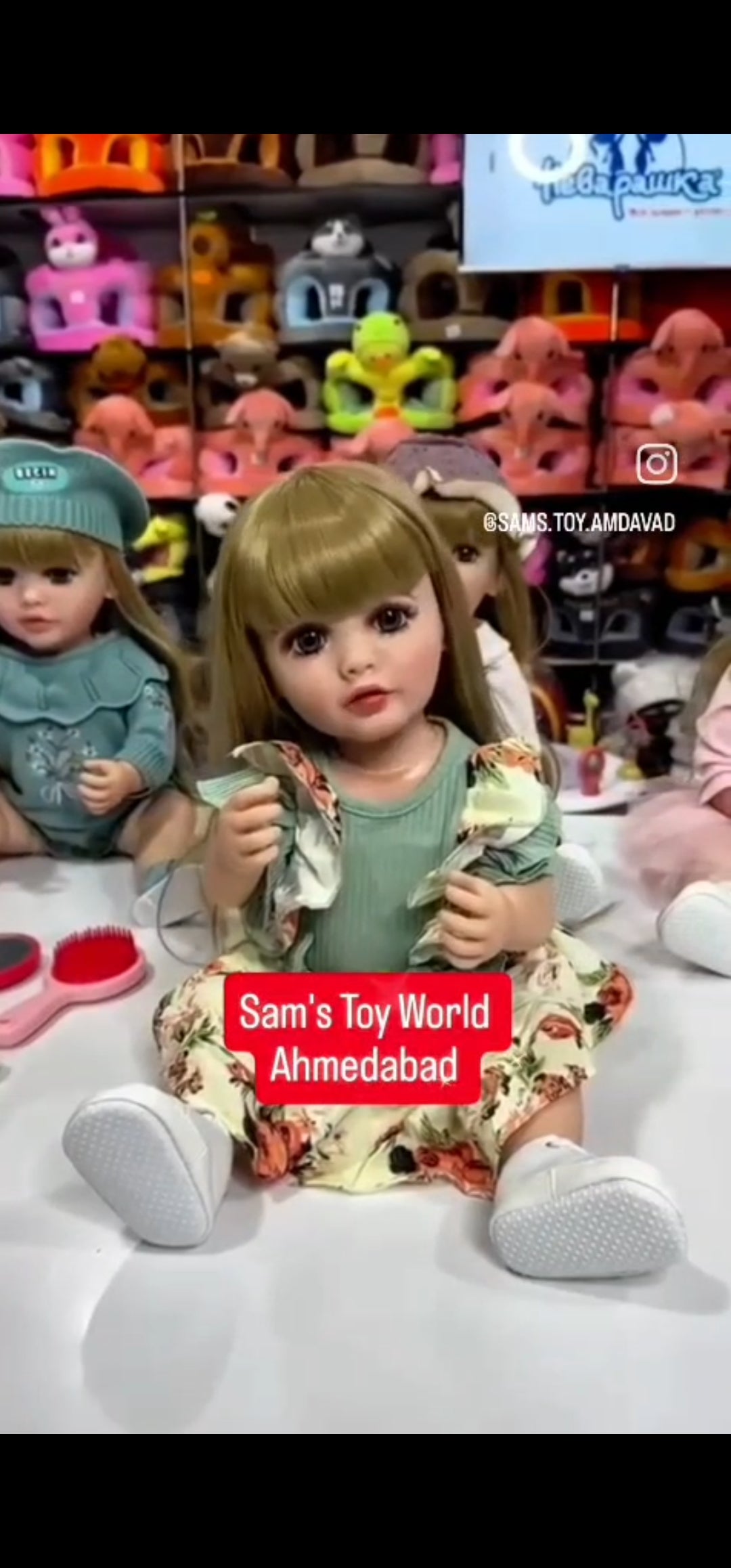 Silicon Doll from Sam's Toy World in Ahmedabad, Real Baby Doll for kids ages 3 and up with lifelike features