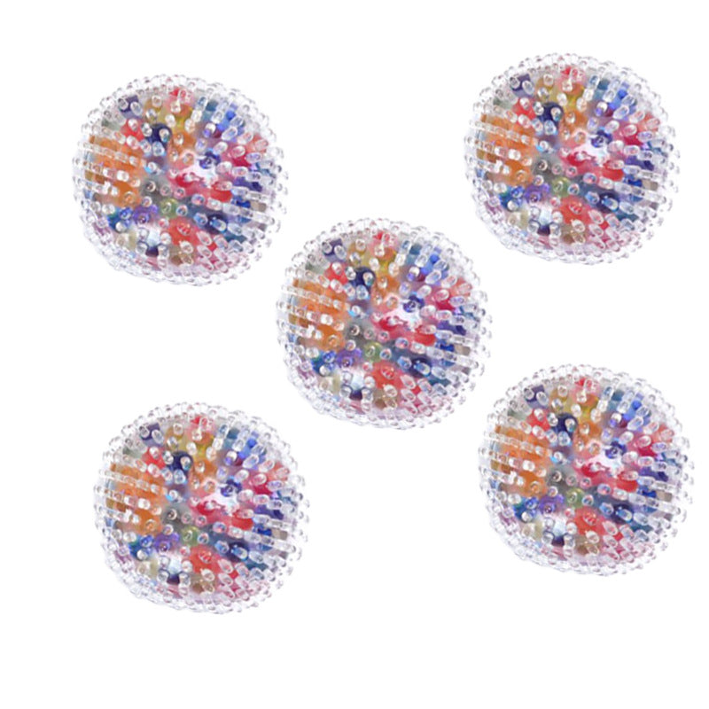 Colorful stress ball balls with a textured surface, perfect for relieving stress and improving focus