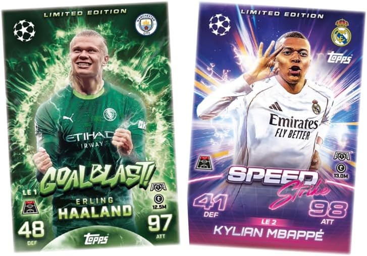 limited edition football cards Topps Match Attax Season 2026 Smart Game Pack Pro Rs. 399