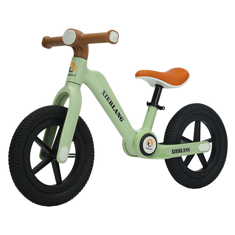 Xierlang bike balance kids bike in green for ages 2-5 from Sam's Toy World Ahmedabad
