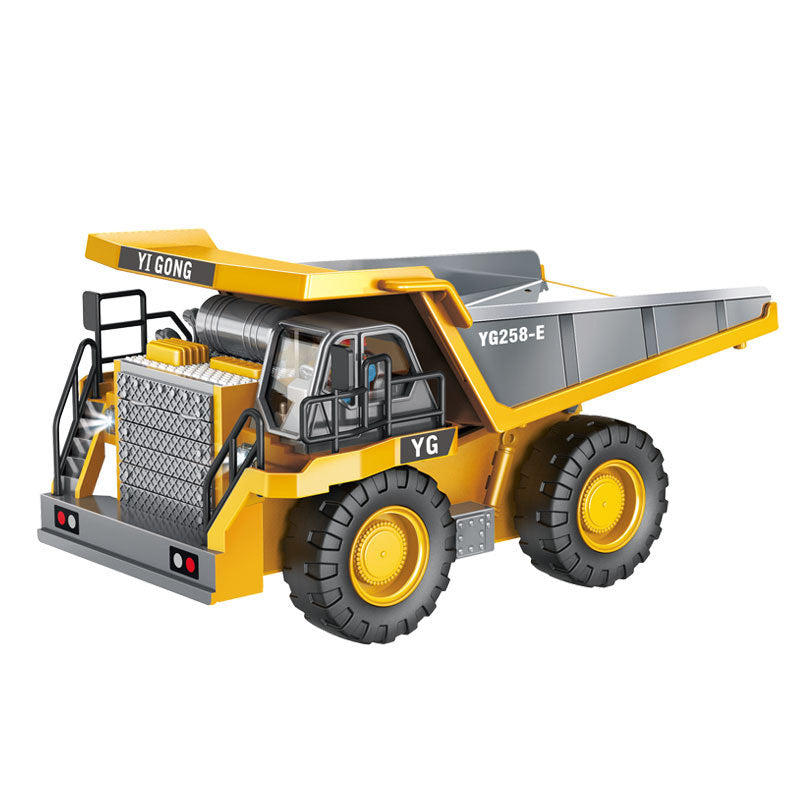 Yellow YI GONG Construction Dump Truck Model for ages 3 and up from Sam's Toy World