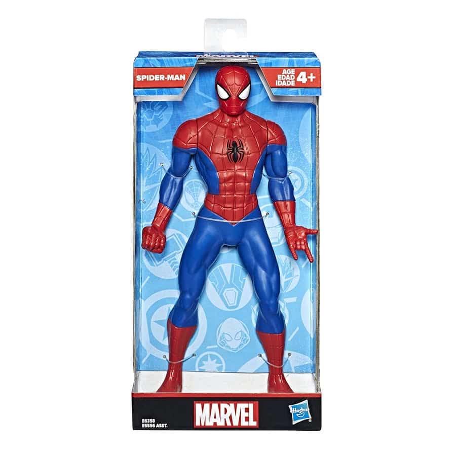 Marvel Spider-Man 9.5" Inches Action Figure (original Hasbro) (2023) Ages 4+ With isi mark Brand New - samstoy.in
