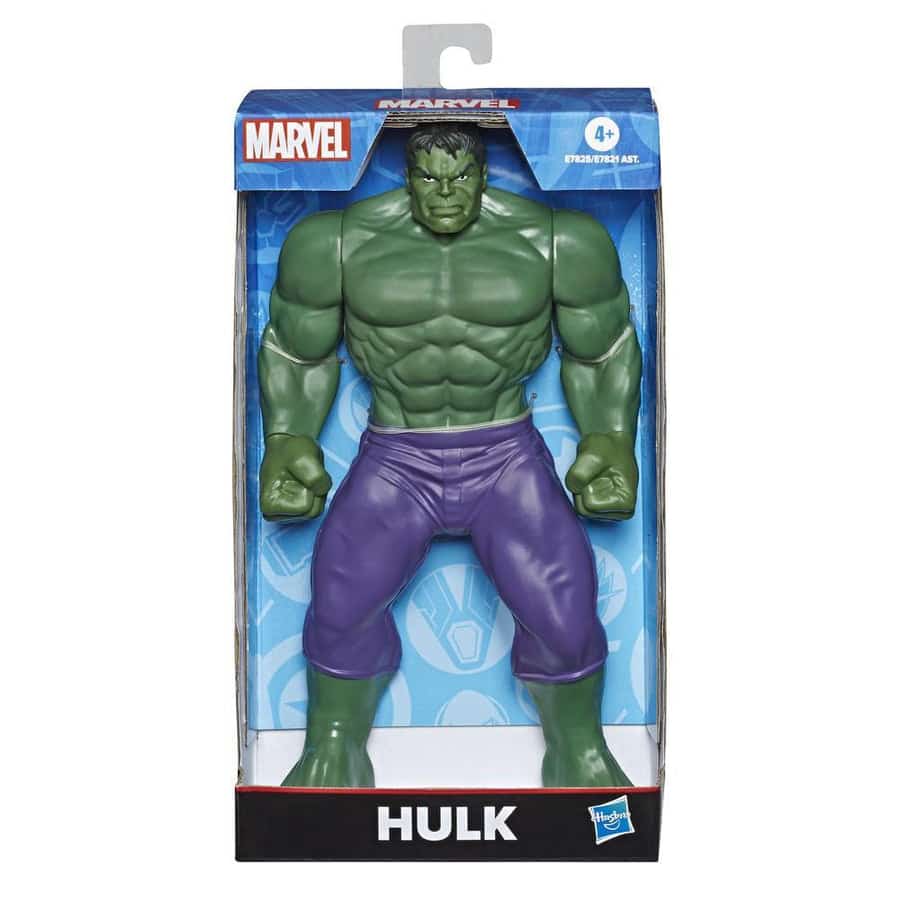 Marvel Hulk 9.5" Inches Action Figure (original Hasbro) (2023) Ages 4+ With isi mark Brand New - samstoy.in