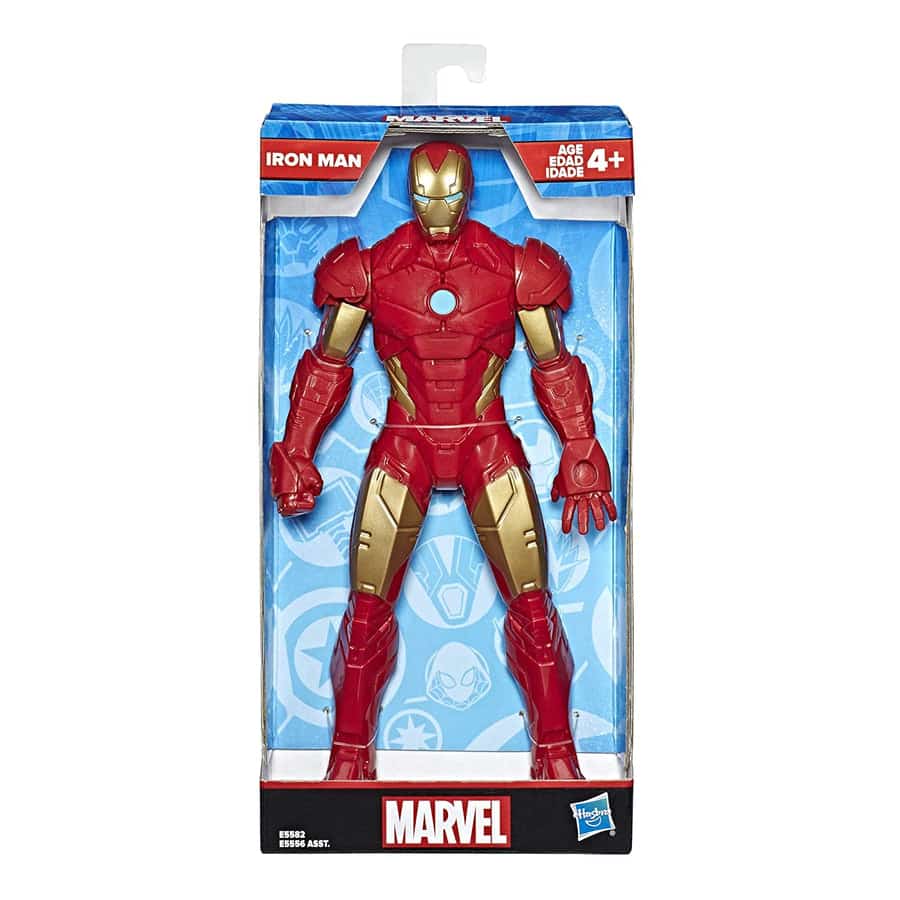 Marvel Iron Man 9.5" Inches Action Figure (original Hasbro) (2023) Ages 4+ With isi mark Brand New - samstoy.in