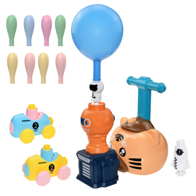 Buy NEW Rocket Balloon Launch Tower Toy Puzzle Fun Education Inertia Air Power Balloon Car Science Experimen Toys for Children Gift - sams toy world shops in Ahmedabad - call on 9664998614 - best kids stores in Gujarat - Near me - discounted prices